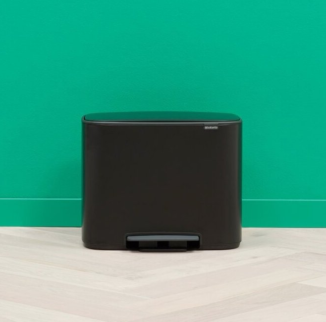 Treteimer BO 36 l, mattschwarz, Brabantia