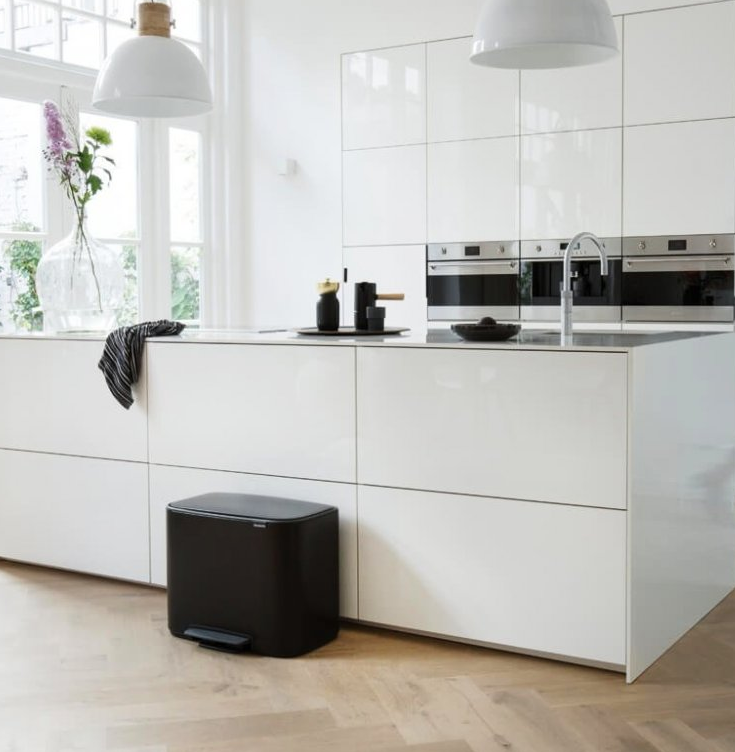 Treteimer BO 36 l, mattschwarz, Brabantia