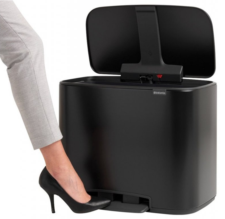 Treteimer BO 36 l, mattschwarz, Brabantia