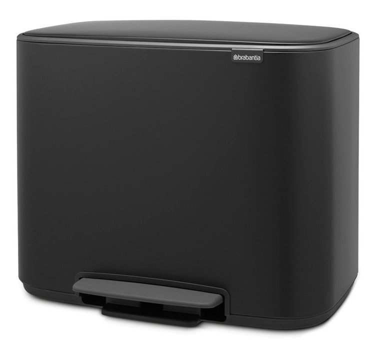 Treteimer BO 36 l, mattschwarz, Brabantia