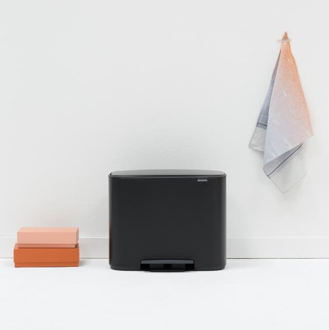 Treteimer BO 36 l, mattschwarz, Brabantia