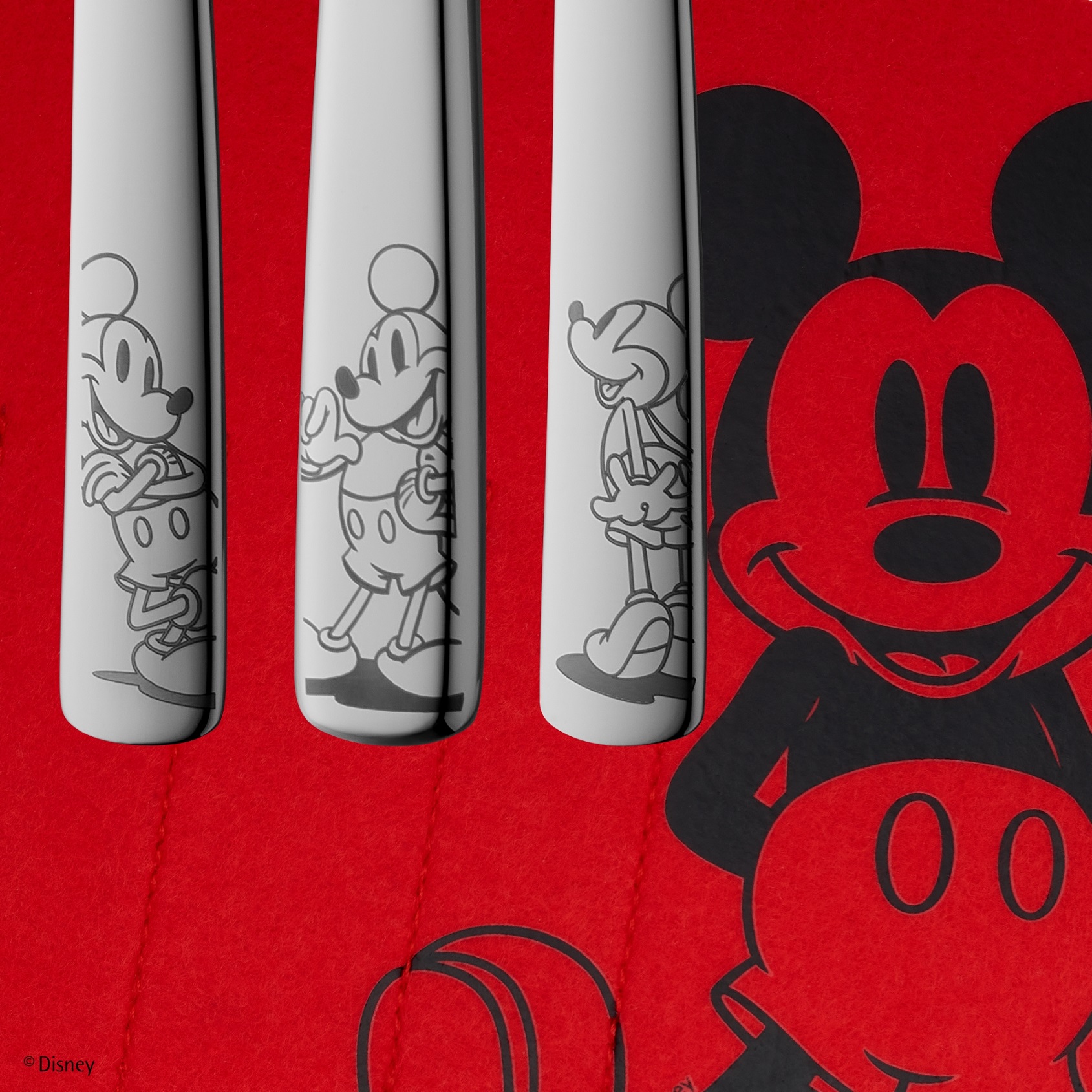 Kinder Besteckset MY2GO MICKEY MOUSE, 5-teilig, WMF