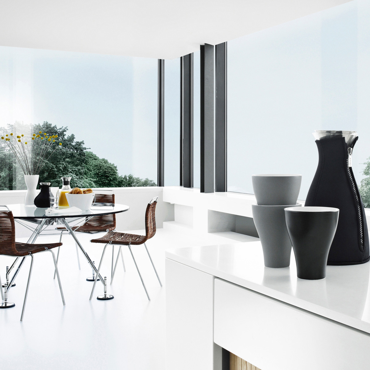 Zucker-Milch Set, Glas, Eva Solo