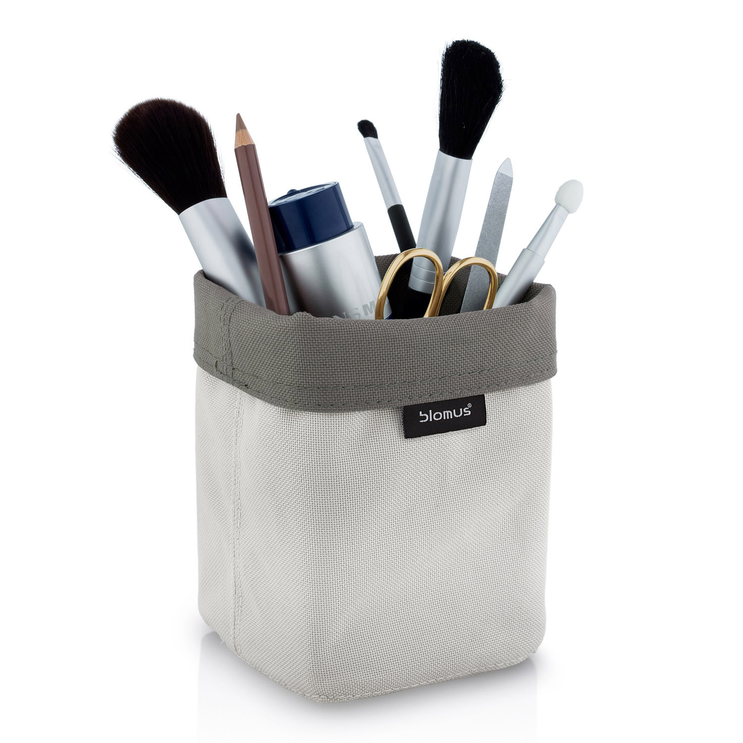 Wendekorb ARA 11,5 cm, beidseitig, sand/grau/braun, Blomus