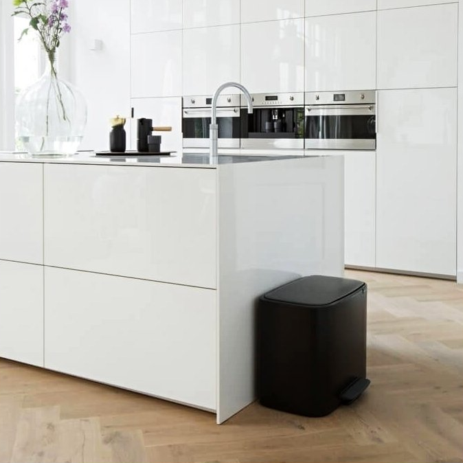 Treteimer BO 3 x 11 l, schwarz, Brabantia
