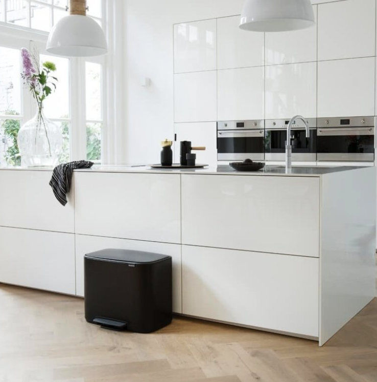 Treteimer BO 3 x 11 l, schwarz, Brabantia