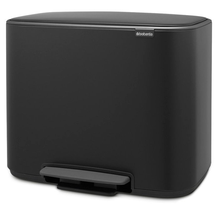 Treteimer BO 3 x 11 l, schwarz, Brabantia