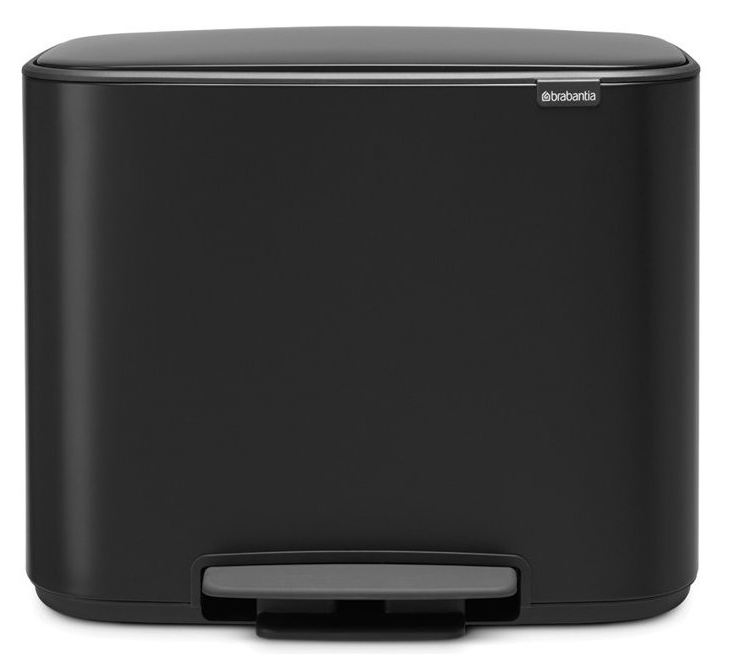 Treteimer BO 3 x 11 l, schwarz, Brabantia