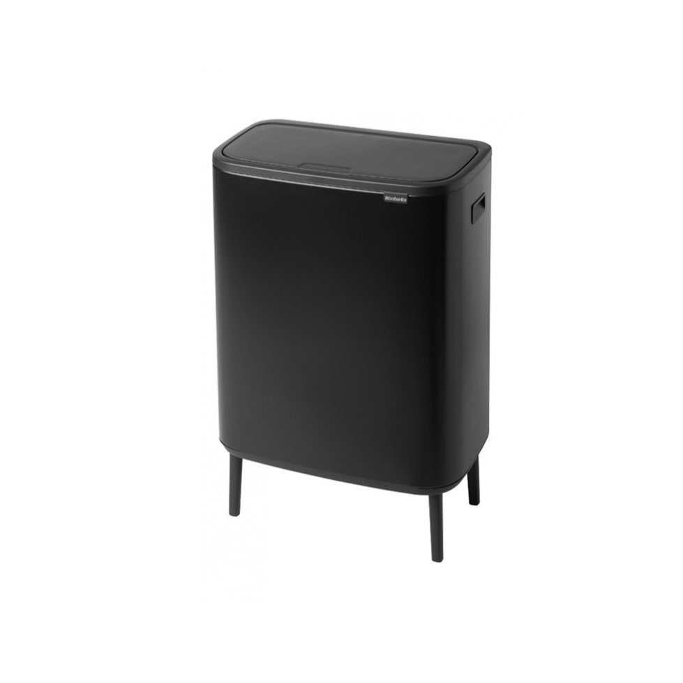 Touch Mülleimer BO HI 2 x 30 l, schwarz, Brabantia