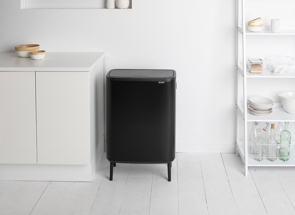 Touch Mülleimer BO HI 2 x 30 l, schwarz, Brabantia