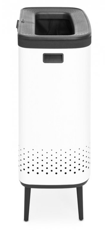 Wäschekorb BO 2 x 45 l, weiß, Brabantia