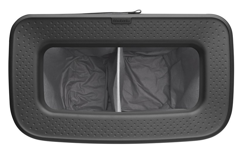 Wäschekorb BO 2 x 45 l, weiß, Brabantia