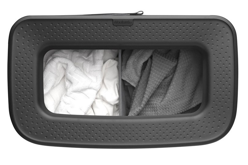Wäschekorb BO 2 x 45 l, weiß, Brabantia