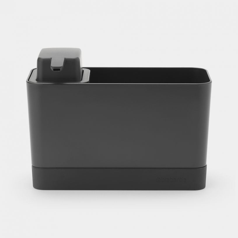 Spül-Organizer mit Seifenspender, grau, Brabantia