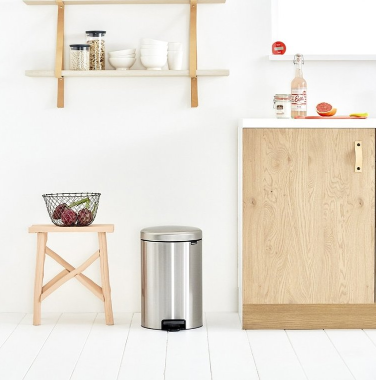 Treteimer NEWICON 20 l, Stahl matt, Brabantia