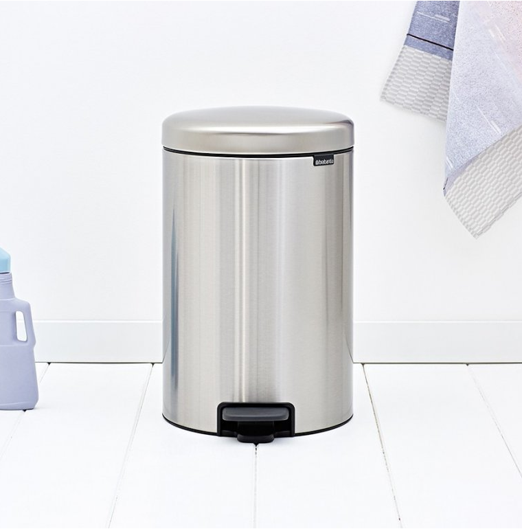 Treteimer NEWICON 20 l, Stahl matt, Brabantia