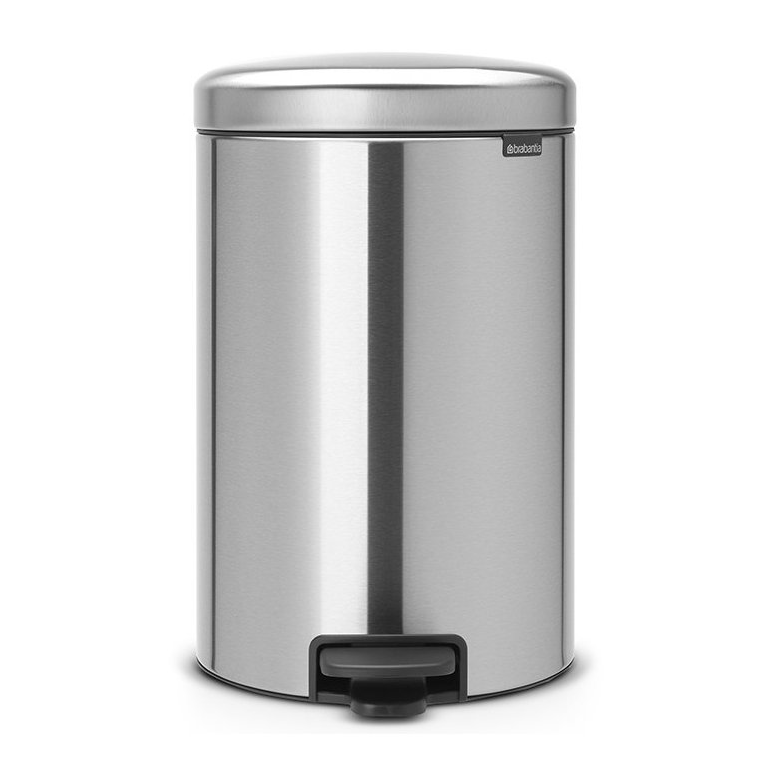 Treteimer NEWICON 20 l, Stahl matt, Brabantia