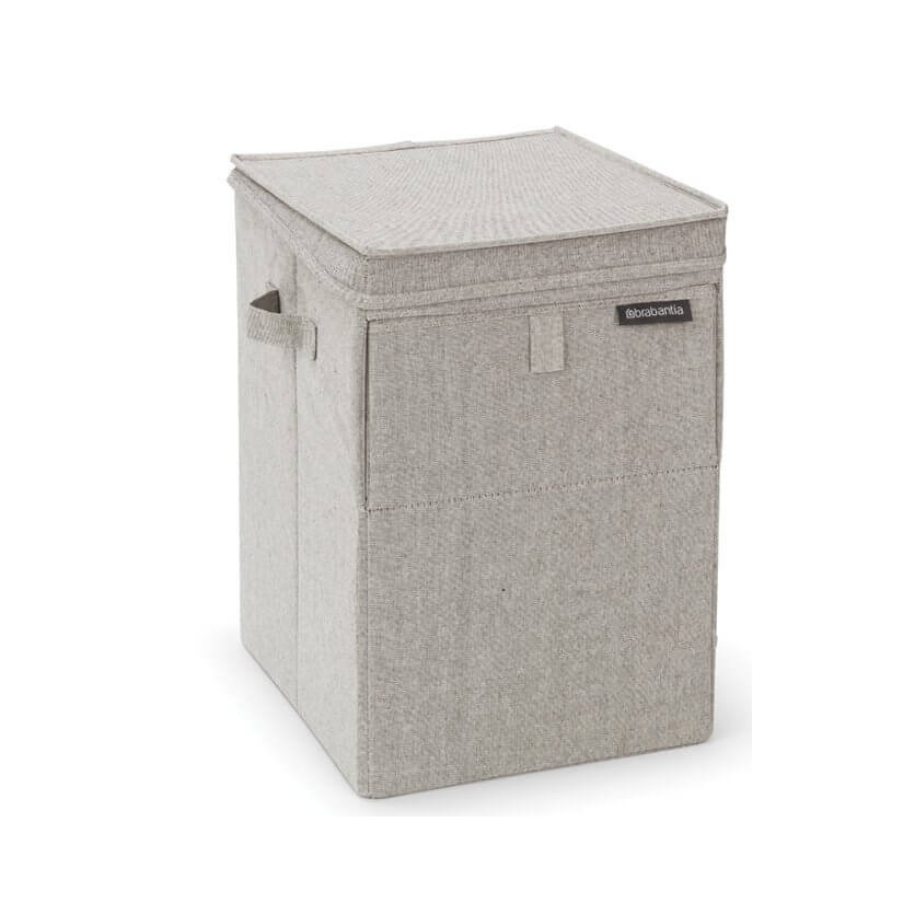 Wäschebox 35 l, stapelbar, hellgrau, Brabantia