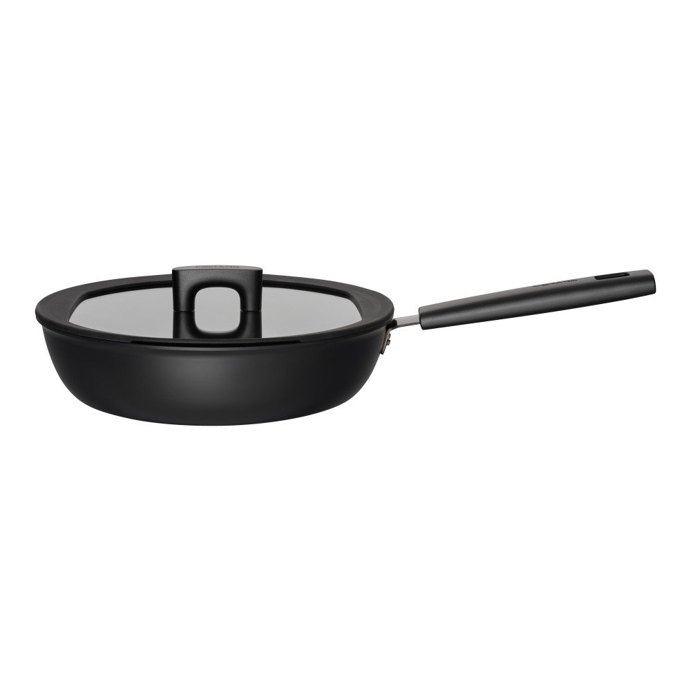 Antihaftpfanne HARD FACE 2,2 l, 24 cm, mit Deckel, Fiskars