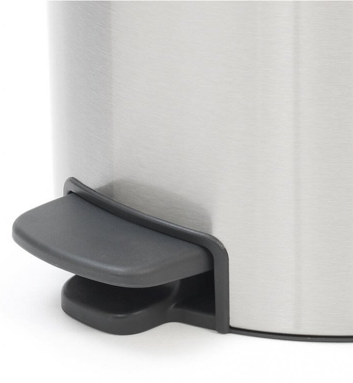 Treteimer NEWICON 30 l, Fingerprint Proof, Stahl matt, Brabantia