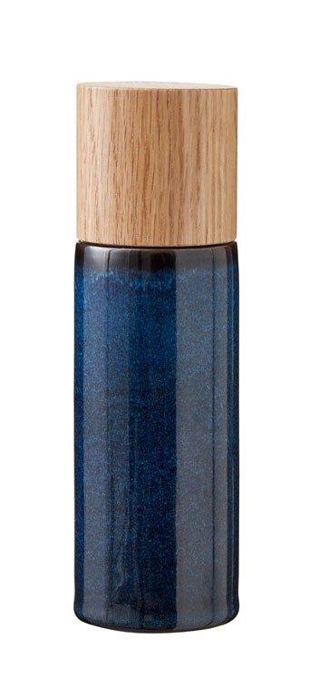 Salz- und Pfeffermühle Set, 16,7 cm, blau, Bitz