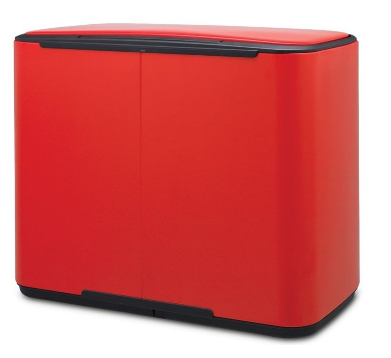 Treteimer BO 3 x 11 l, rot, Brabantia