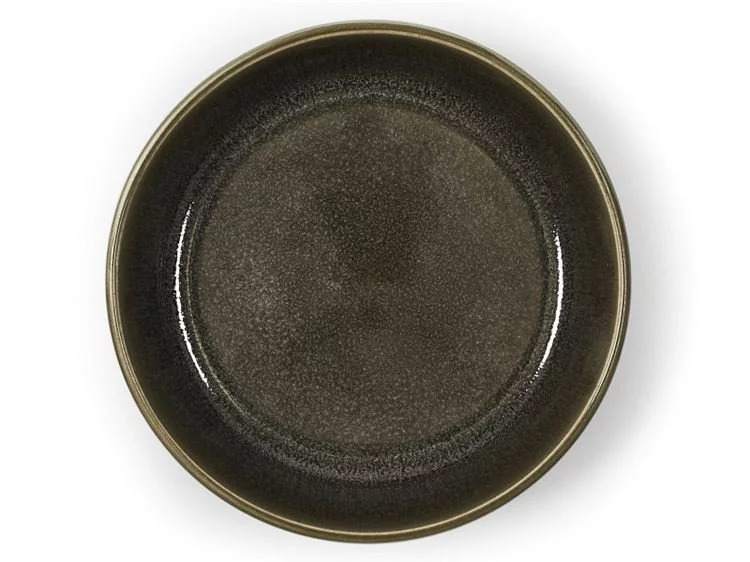 Schale 18 cm, dunkelgrau, Bitz