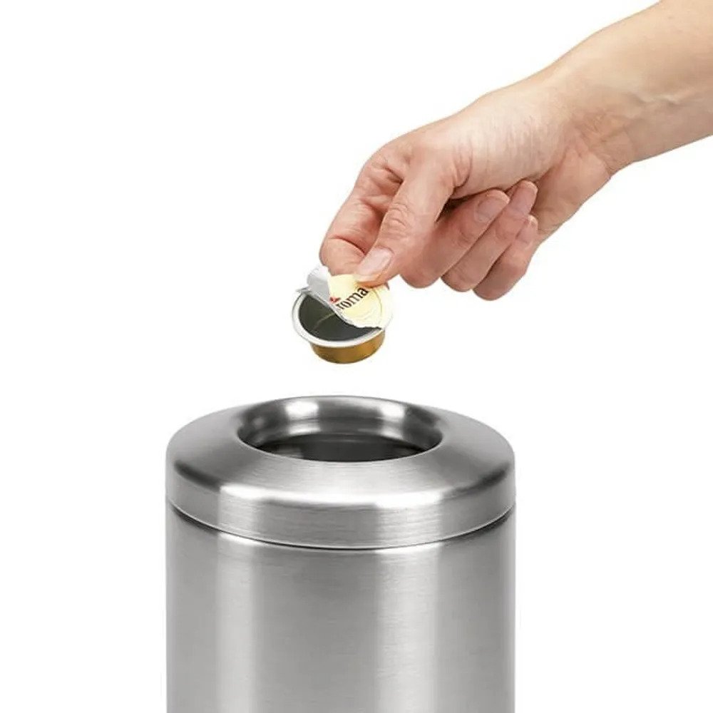 Tischmülleimer 2,3 l, Stahl matt, Brabantia