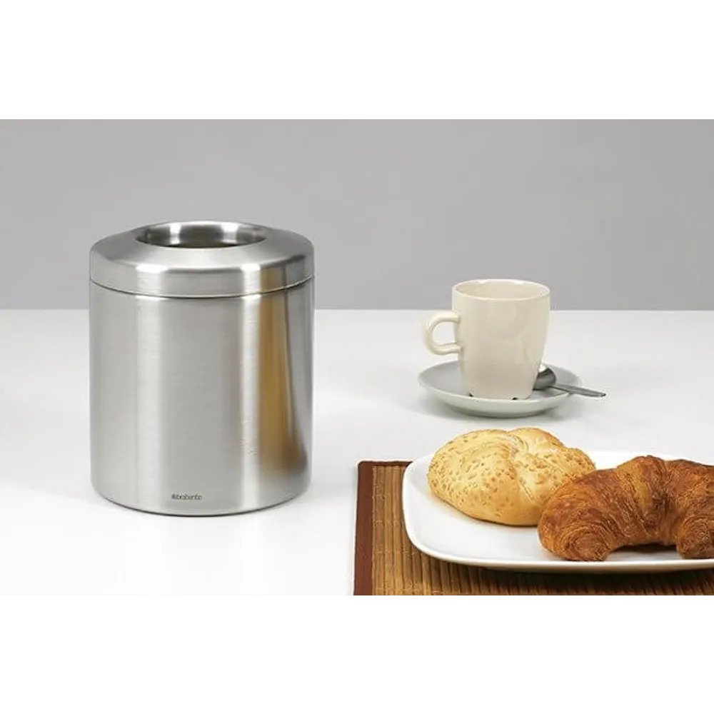 Tischmülleimer 2,3 l, Stahl matt, Brabantia