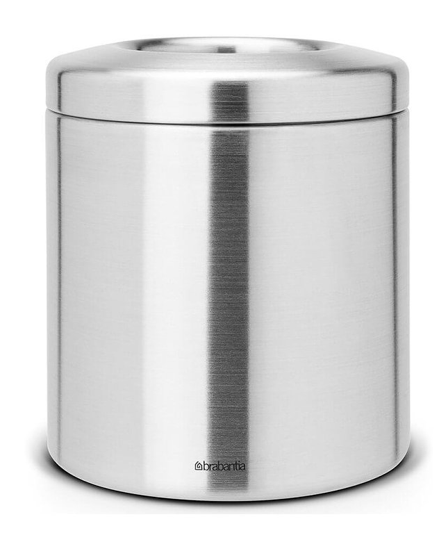 Tischmülleimer 2,3 l, Stahl matt, Brabantia