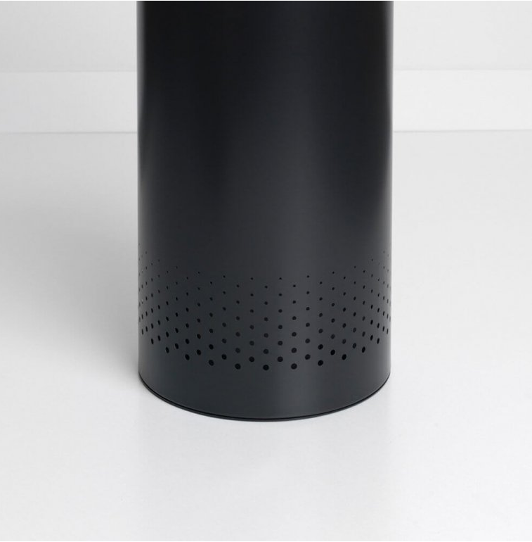 Wäschekorb 60 l, mit Korkdeckel, schwarz, Brabantia