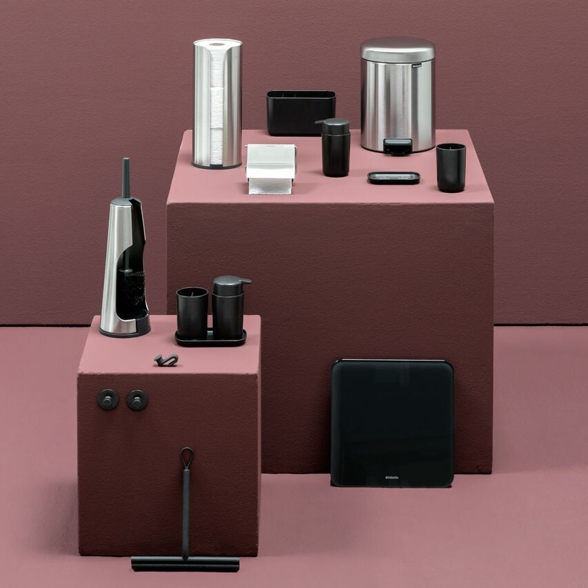 Ersatzrollenhalter, Stahl matt, Brabantia