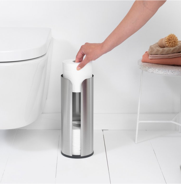 Ersatzrollenhalter, Stahl matt, Brabantia