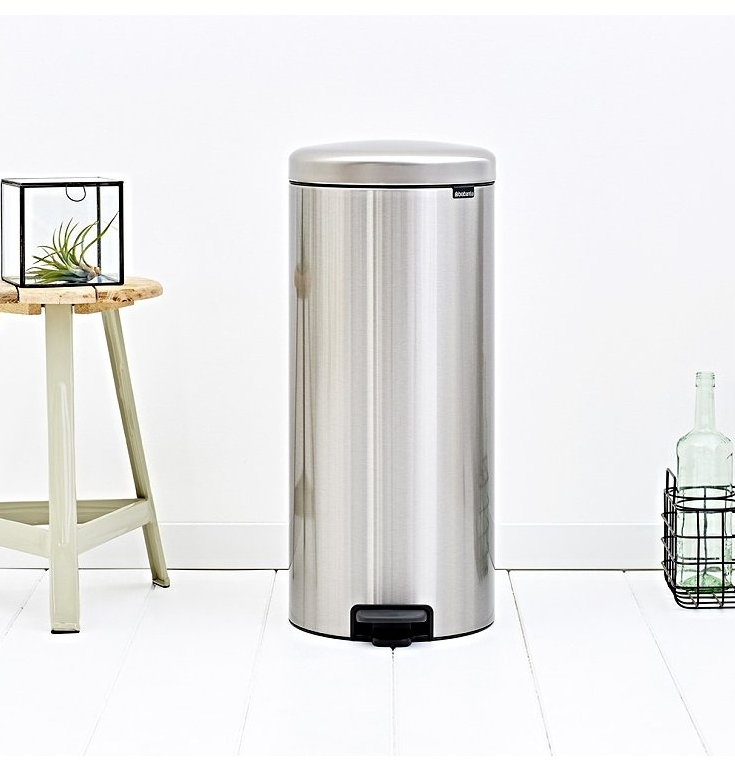Treteimer NEWICON 30 l, Stahl matt, Brabantia
