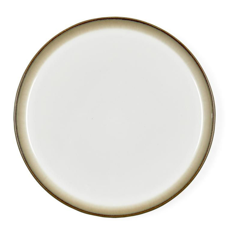 Dessertteller 21 cm, grau/creme, Bitz