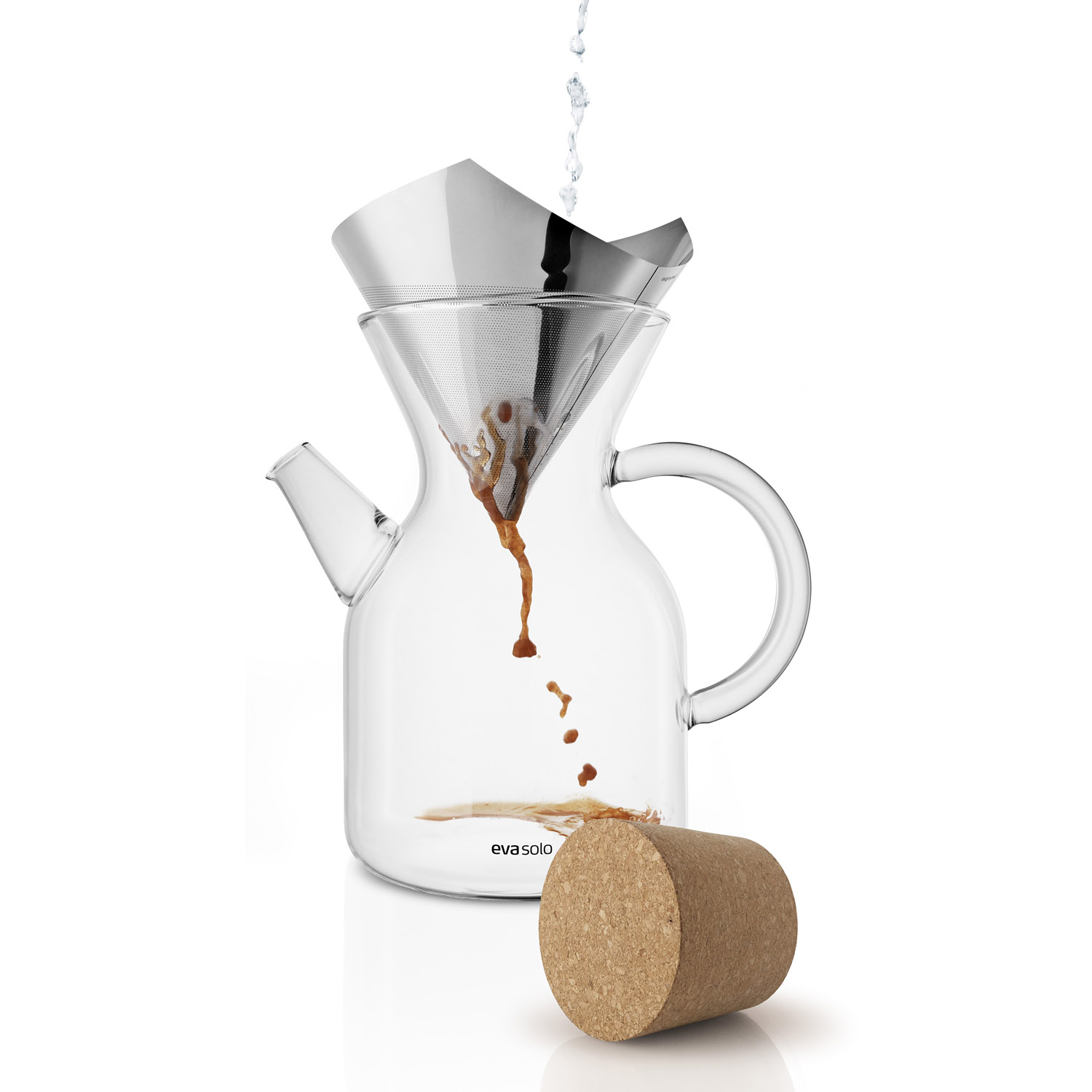 Pour-Over Kaffeebereiter 1 l, Glas, Eva Solo