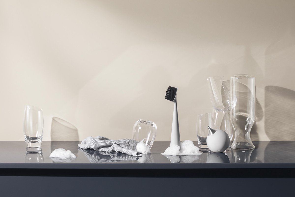 Spülbürste, grau, Eva Solo