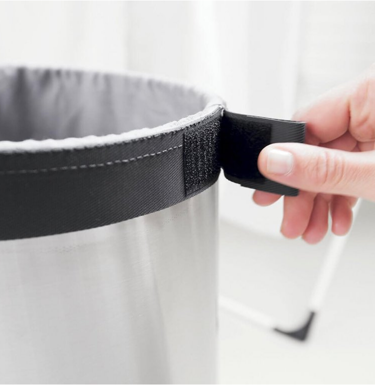 Wäschekorb-Sack Ersatz für BO Wäschebox 30-35 l, grau, Brabantia