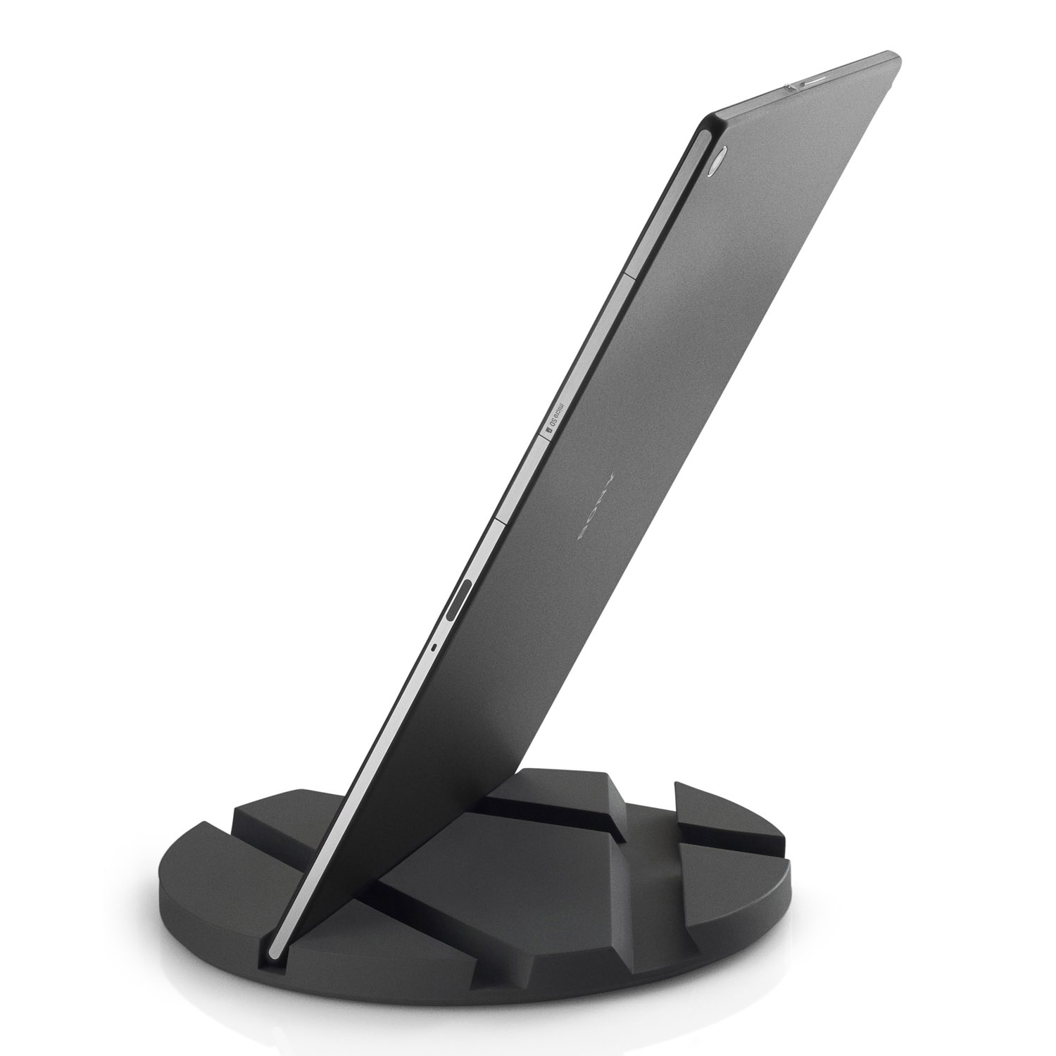 Untersetzer und Tablethalter 2in1, grau, Eva Solo