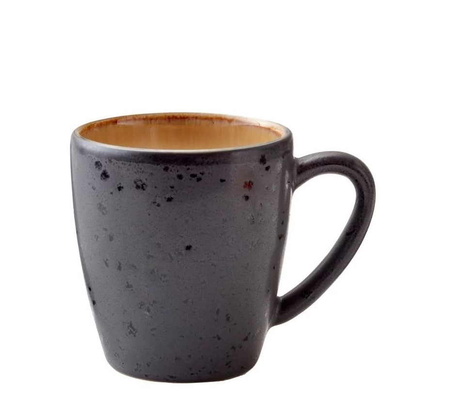 Teetasse190 ml, Schwarz/Bernstein, Bitz