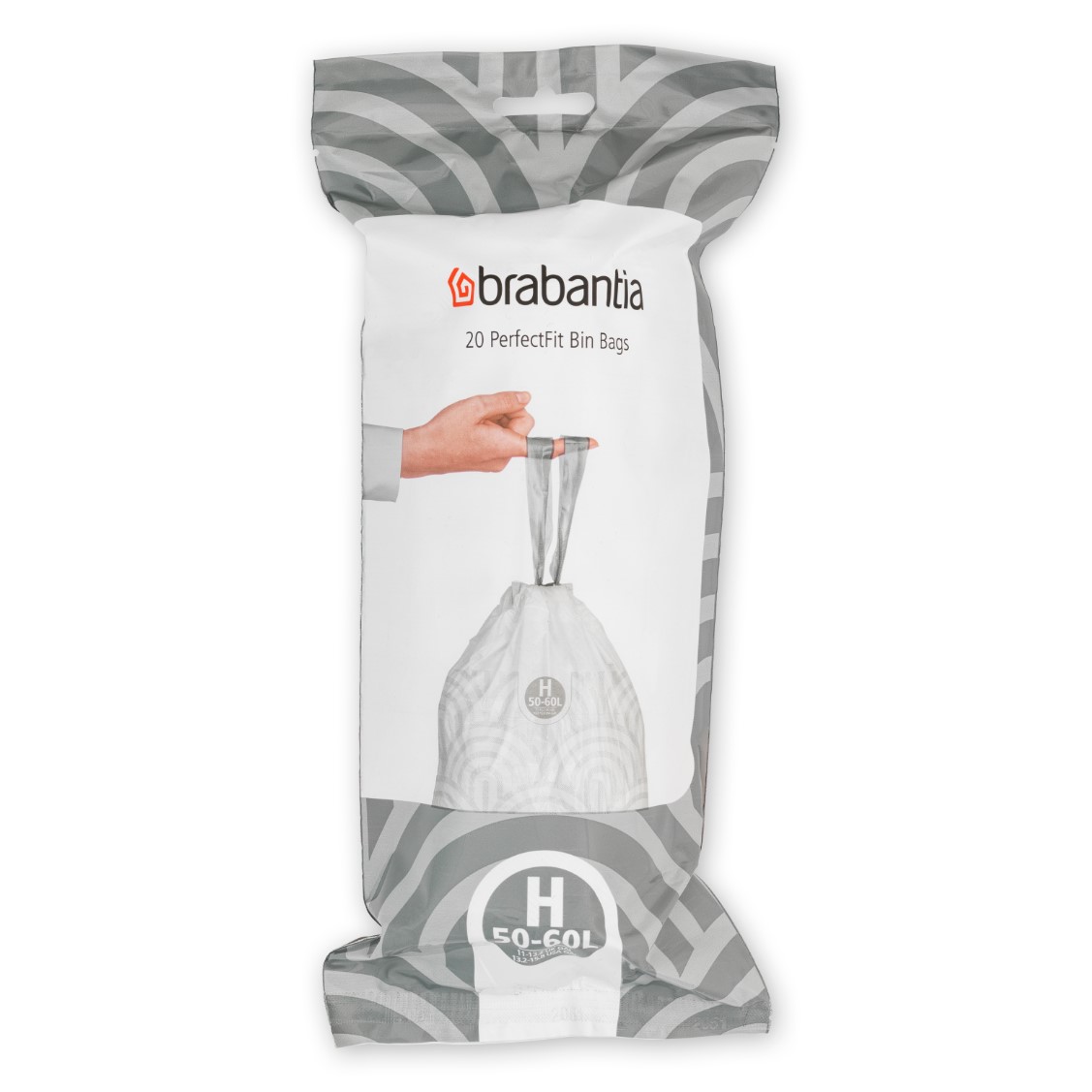 Müllbeutel H PERFECTFIT 50-60 l, 20 Stück, Brabantia