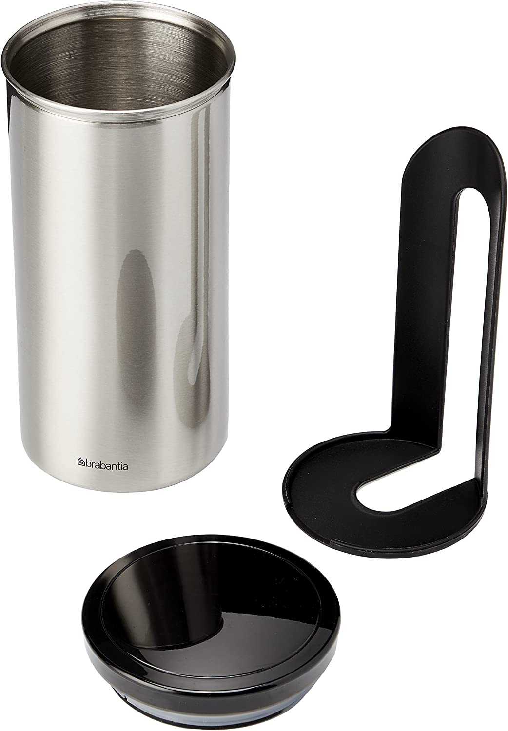 Kaffeepaddose SENSEO 1,4 l, für 18 Pads, schwarzer Deckel, Brabantia