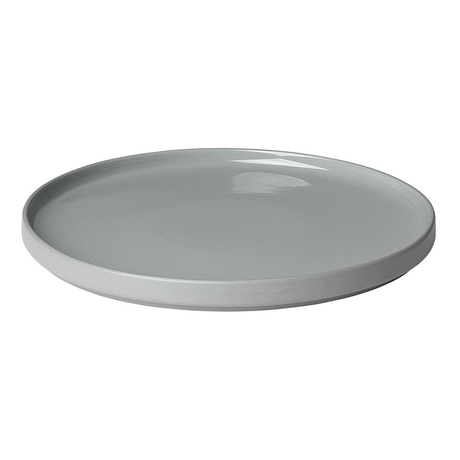 Speiseteller PILAR 27 cm, grau, Blomus