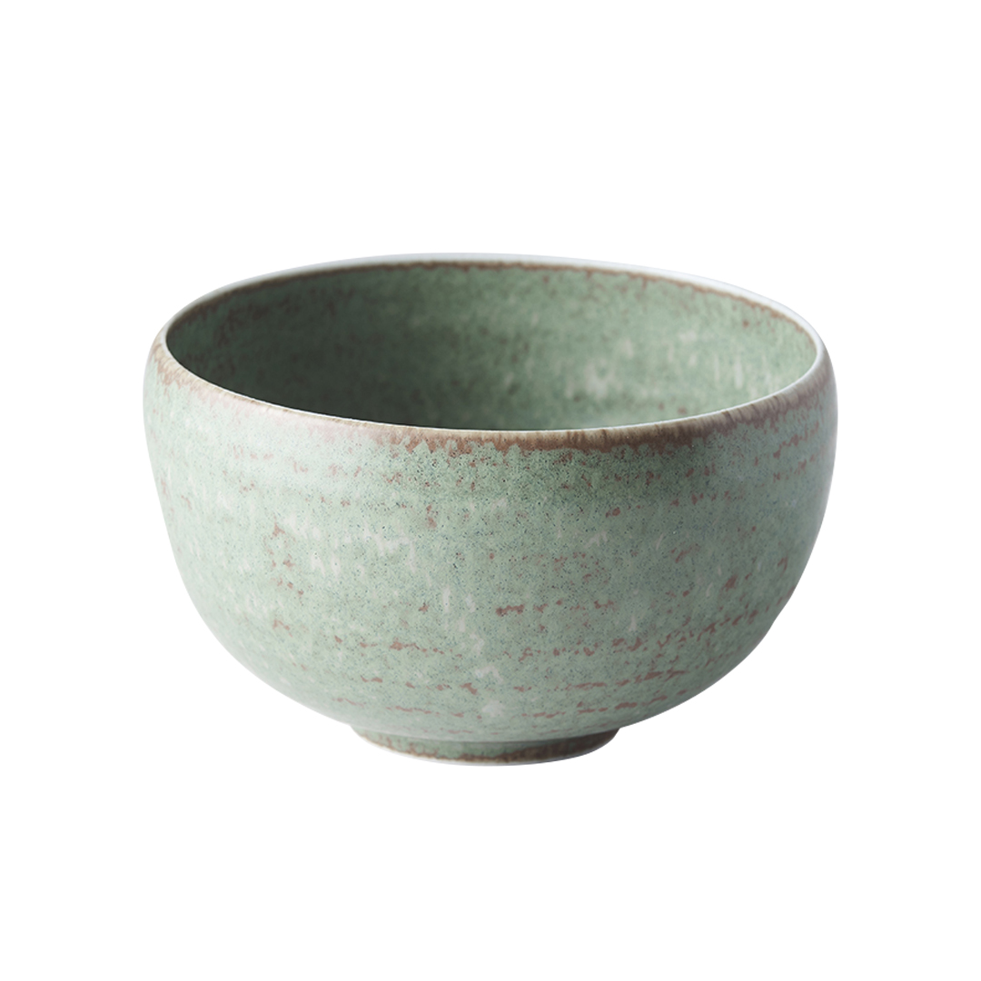 Schüssel GREEN FADE 13 cm, 500 ml, grün, keramik, MIJ