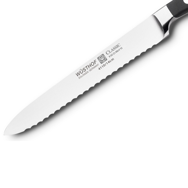 Universalmesser CLASSIC 14 cm, mit Wellenschliff, Wüsthof
