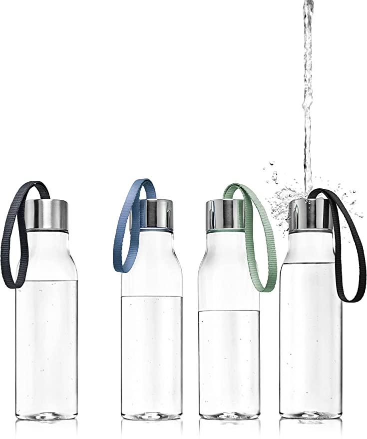 Trinkflasche 500 ml, Black Strap, Kunststoff, Eva Solo
