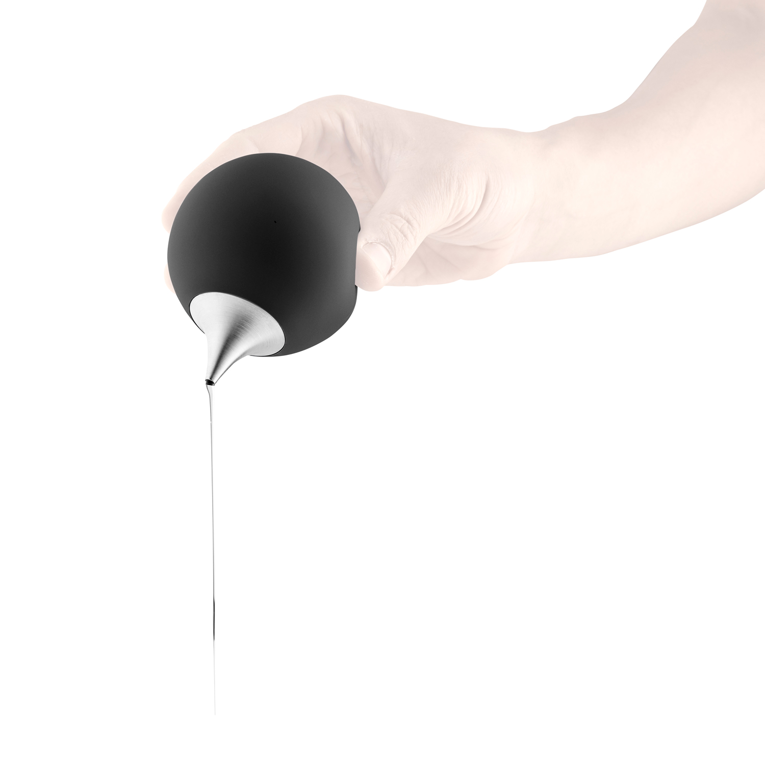 Seifenspender 150 ml, schwarz, Silikon, Eva Solo