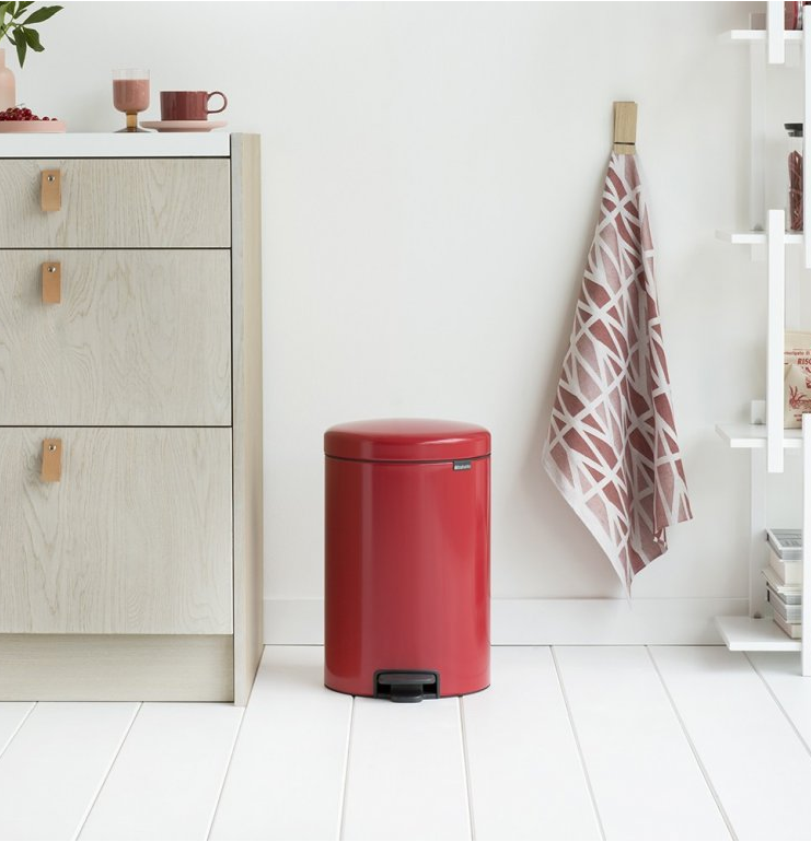 Treteimer NEWICON 20 l, rot, Brabantia
