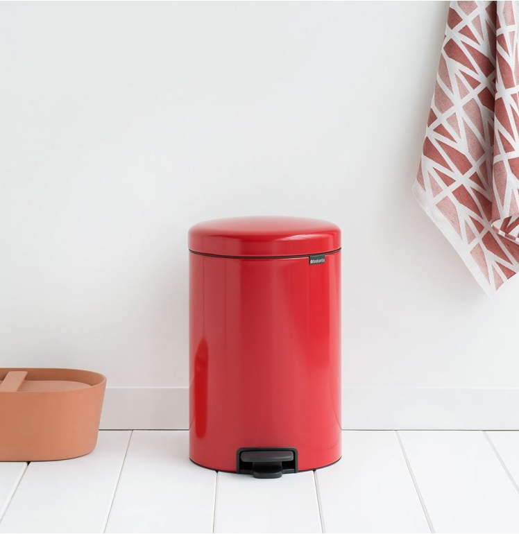 Treteimer NEWICON 20 l, rot, Brabantia