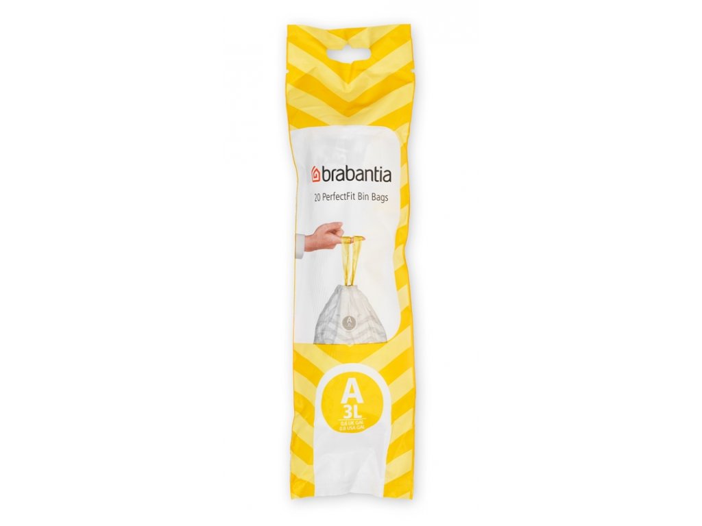 Müllbeutel PerfectFit 3 l, 20 Stück, Brabantia
